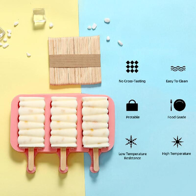

Popsicle Molds DIY Ice Cream Mold Silicone Ice Pop Mold