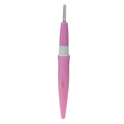 

Needle Felting Handle Holder with 3 Needles Wool Felt Embroidery DIY Tool