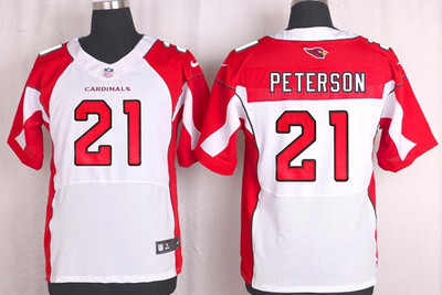 

Mens Nike Arizona Cardinals 21 Patrick Peterson Elite White NFL Jersey