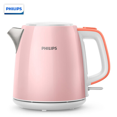 

PHILIPS electric kettle 304 stainless steel anti-dry burning HD9348 1L mini kettle pink