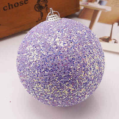 

Tailored Christmas Rhinestone Glitter Baubles Ball Xmas Tree Ornament Decoration 8CM