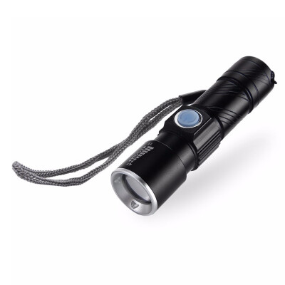 

Mini LED Flashlight Rechargeable Mini 3 Modes Camping Zoomable Outdoor Q5 Lamp