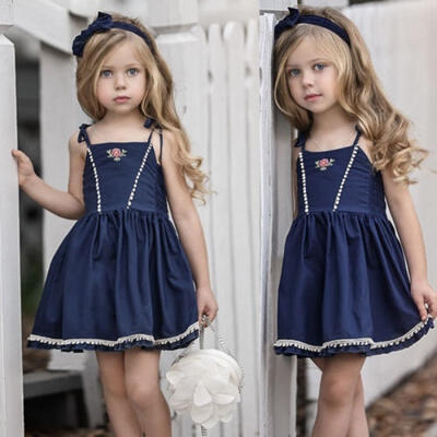 

Cute Kids Baby Girls Summer Top Vest SkirtShorts Pocket Bloomers Outfits Set