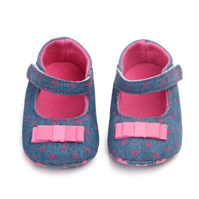 

Baby Girls Shoes Spring Toddler Infant First Walkers for Newborn Autumn Soft Sole Non-Slip Floral Prewalkers