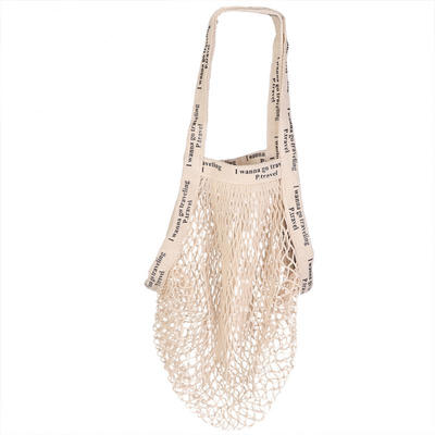 

Greensen Reusable Grocery Mesh Bags Cotton String Shopping Bags Produce Net Bags With Long Handle