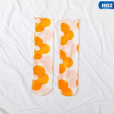 

Mesh Transparent Ultra-thin Pile Socks Long Socks Female Summer Cute Socks