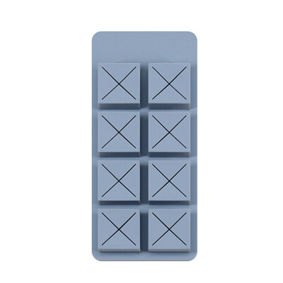 

Toponeto Creative Chocolate Lipstick Storage Box Simple 8 Grid Desktop Jewelry Storage