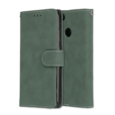 

MOONCASE Millet Mi A1 Mi 5X Vintage Scrub 3 Card Case - Green