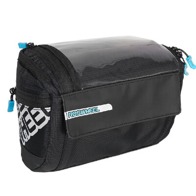 

Multifunctional Cycling Bike Bicycle Handlebar Bag Basket Bag Front Tube Pocket Outdoor Sports Shoulder Pack