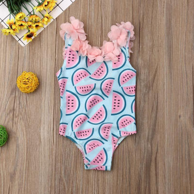 

Toddler Kid Baby Girls Backless Watermelon Bikini Swimwear Swimsuit Bathing Suit