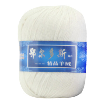 

Gobestart 1pc Soft Cashmere Yarn Hand-knitted Mongolian Woolen DIY Weave Thread