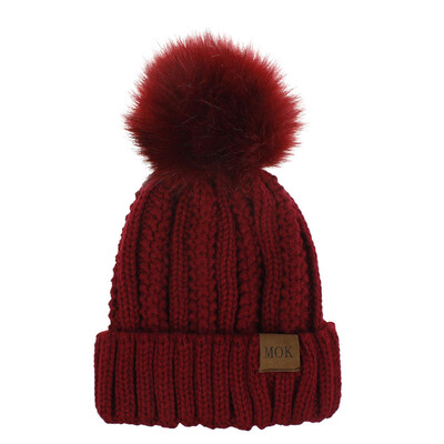 

Tailored New Women Girls Keep Warm Winter Casual Knitted Hat Wool Hemming Hat Ski Hat