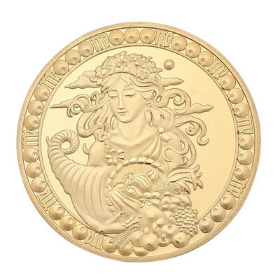 

12 Constellation Gold Plated Physical Commemorative Coin Collectible Gift