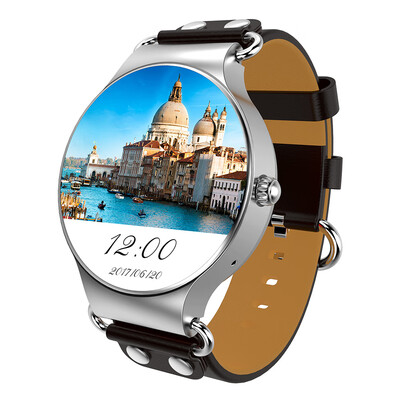 

KingWear KW98 3G Smartwatch Phone Android 51 139 inch MTK6580 Quad Core 10GHz 8GB ROM GPS Heart Rate Measurement Pedometer Anti