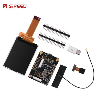 

Sipeed M1 W Dock Development Board AIOT Module with WiFi 24 Inch 320240 LCD Screen OV2640 Camera Kit