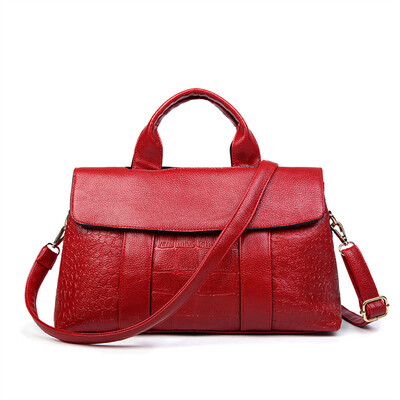 

Tailored One shoulder inclined shoulder bag lady handbag The crocodile grain female bag