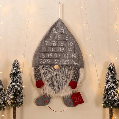 

〖Follure〗Christmas Home Decoration Forest Man Calendar Christmas Calendar Wall Pendant