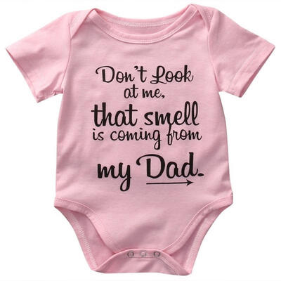 

Newborn Infant Baby Girls Clothes Funny Romper Bodysuit Jumpsuit Outfits Sunsuit