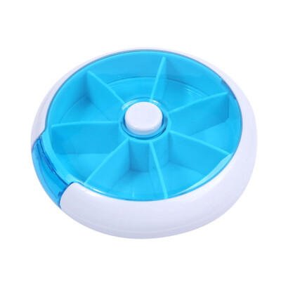 

Toponeto 7-Day Round Medicine Pill Vitamin Box Case Storage Dispenser Organizer Holder