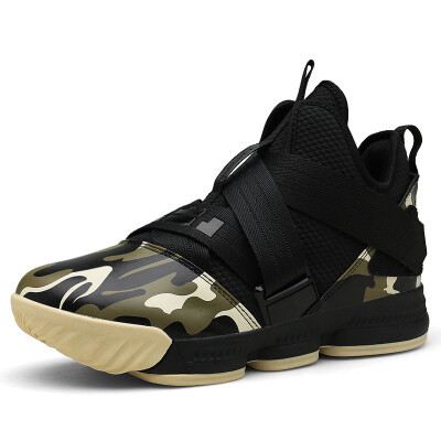 

Basketball shoes mens high-slip non-slip breathable mens sports shoes camouflage wear boots shoes