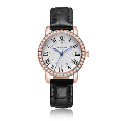 

REBIRTH Li Pofu PC21 high quality movement womens watch fashion watch belt watch ladies table womens watch