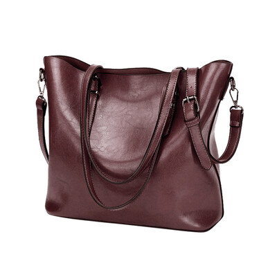 

Tailored Fashion Women Retro Crossbody Bag Shoulder Bag Handbag Bucket Bag Tote Bag Black