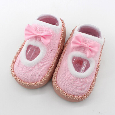 

Newborn Toddler Baby Girl Boy Shoes First Walker Baby Cartoon Newborn Baby Girls Boys Anti-Slip Socks Slipper Shoes Boots