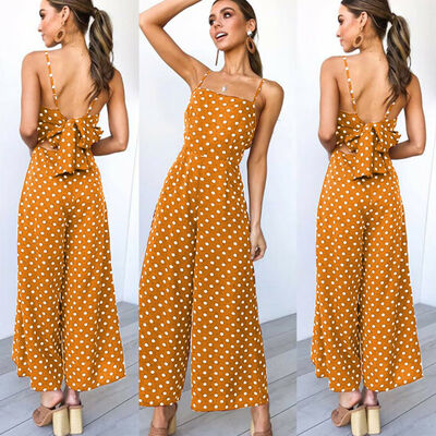 

Women Jumpsuit Romper Bodycon Playsuit Clubwear Trousers Party Long Pants