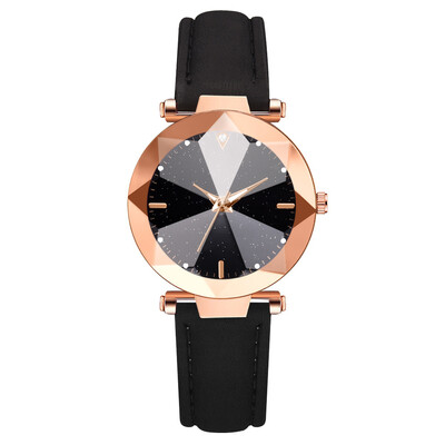 

Diamond dial dial prismatic mirror ladies watch fashion watch