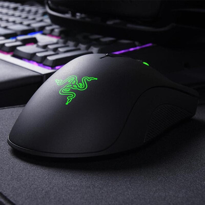 

Razer DEATHADDER ELITE USB Wired Backlit 16000 DPI Programmable Game Mouse