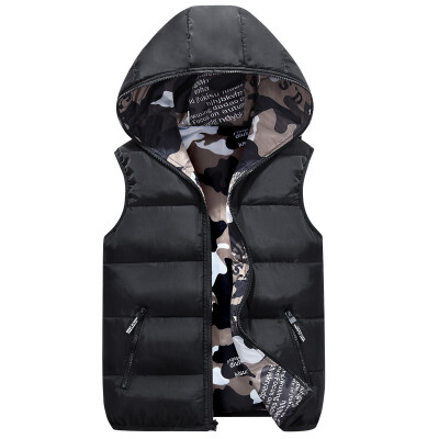 

YONGNUOMENGXUAN Down cotton vest double-sided parent-child equipment 14453