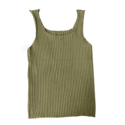 

Casual Personality Solid Color All-match Short Style Camisole Top