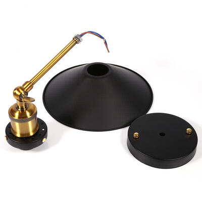 

Greensen 85265V Vintage Loft Industrial Style Metal E27 Wall Light Retro Lamp Base Lighting Decoration