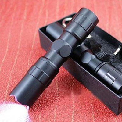 

Mini Pocket Flashlight 3W Outdoor Waterproof Torch Light