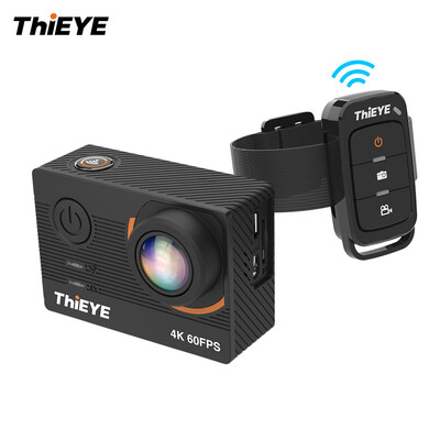 

ThiEYE T5 Pro 4K60FPS Sports Action Camera 20MP with 2 Inch LCD Touchscreen 8X Digital Zoom 170° Wide Angle Lens Support 60 Meter