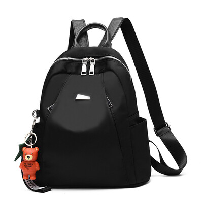 

Backpack female backpack new Korean version of the tide Oxford cloth canvas fashion ladies travel bag handbag big bag