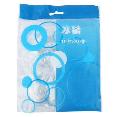 

Greensen 10 Pcs Disposable Ice Bag Icing Water Juice Making DIY Ice Cube BagIce Cube Tray DisposableDisposable Ice Bag