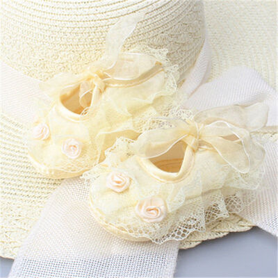 

Newborn Infant Baby Kids Shoes Girl Toddler Soft Sole Crib Shoes Prewalker 0-18M