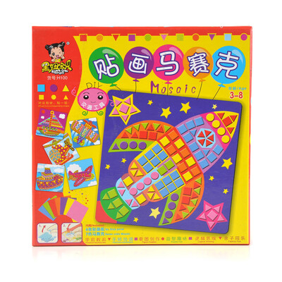 

Gotoamei Fun Mosaic Kids Art & Craft Kit Childrens Play Activity Decoration Sticker Set