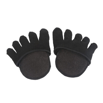 

Open Toe Five Finger Sock Womens High Heel Invisible Shallow Mouth Summer Thin Section Short Toe Half Sock