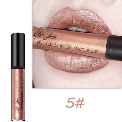 

Shimmers Liquid Lipstick Waterproof Mermaid Lip Gloss Glitter Metallic Cosmetics