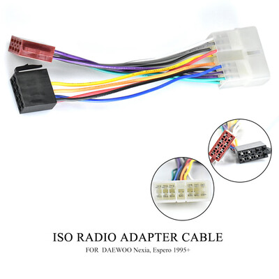 

12-037 ISO Radio for FORD Fusion Fiesta for LAND ROVER Freelander 2005 Wiring F-Harness Wire Cable Plug Adaptor Stereo