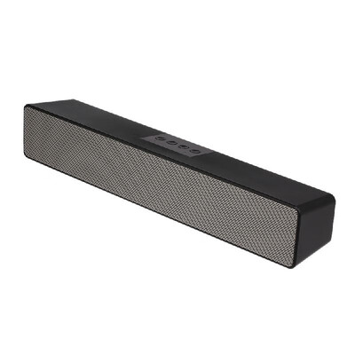 

10W Wired & Wireless Bluetooth 50 Soundbar 1200mAh Rechargeable Speaker TV AUX USB Port for Desktop