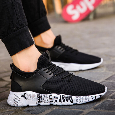 

Spring breathable low to help light sports casual mens shoes Korean version of the trend of the network couple models wild student running shoes