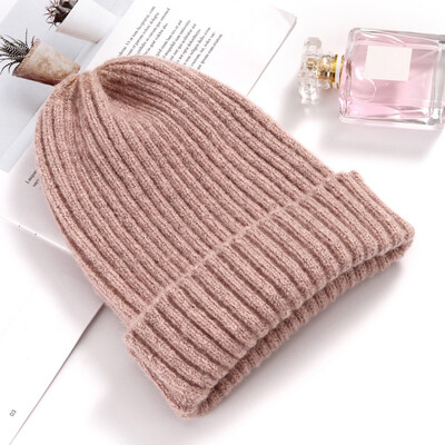 

Tailored Fashion Womens Winter Collar Plus Thick knit Warm Hat