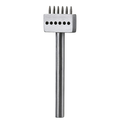 

4mm Leather Spacing Hole Craft 10mm Round Row Hole Punch Cutter Tool Set