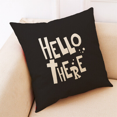 

〖Follure〗Home Decor Cushion Cover Black And White Style Throw Pillowcase Pillow Covers