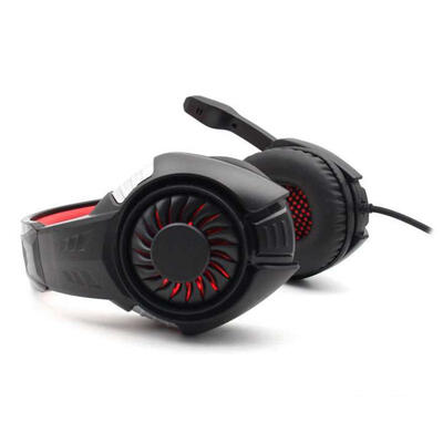 

KOMC- S80 Gaming Headset Adjustable Game Earphones W Mic LED Light