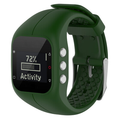 

〖Follure〗Soft Silicone Rubber Watch Band Wrist Strap For Polar A300 Fitness watch AG