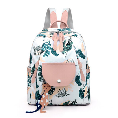 

Printed shoulder bag female new Korean fashion Joker casual girl little fresh backpack student ins bag
